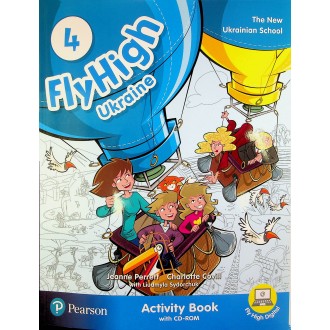 Fly High 4 Activity Book with CD-ROM