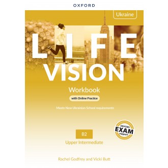 Life Vision Upper-Intermediate B2 Workbook with Online Practice for Ukraine