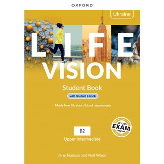 Life Vision Upper - Intermediate B2 Student Book with e-Book for Ukraine