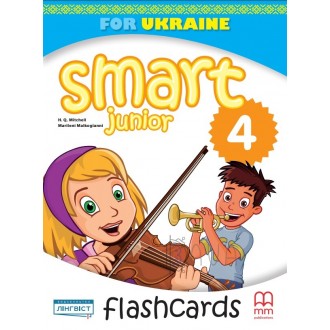 Smart Junior for UKRAINE 4 Flash Cards НУШ