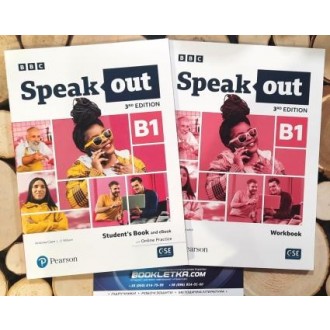 Speakout A1 Комплект Підручник + Робочий зошит 3rd edition