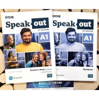 Speakout A1 Комплект Підручник + Робочий зошит 3rd edition