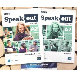 Speakout A1 Комплект Підручник + Робочий зошит 3rd edition