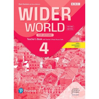 Wider World 1 Книга для вчителя Teacher's Book +Teacher's Portal Access Code 2nd Edition